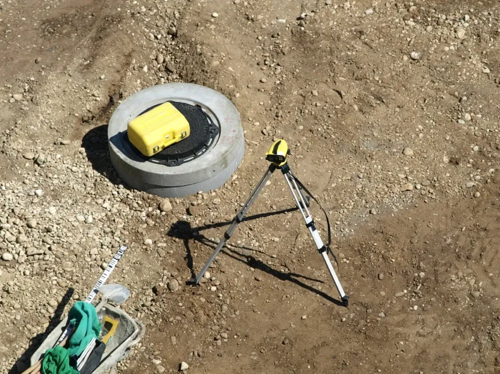 Relevé par drone près de Cotignac